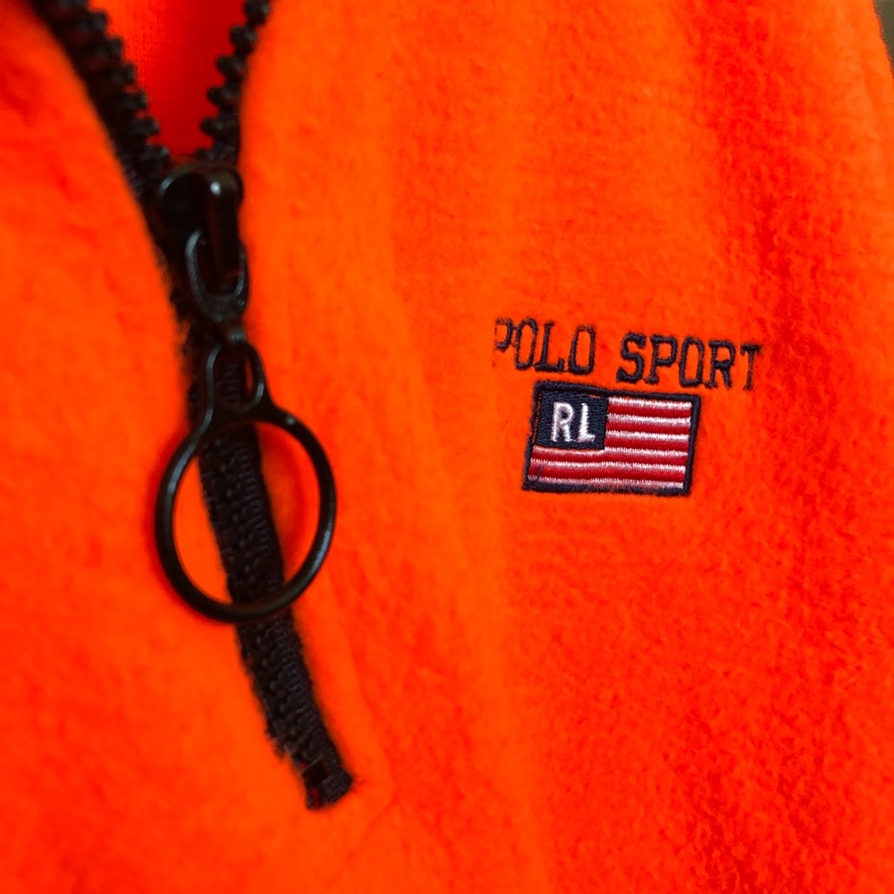Polo Pull Over Half Zip - image 1